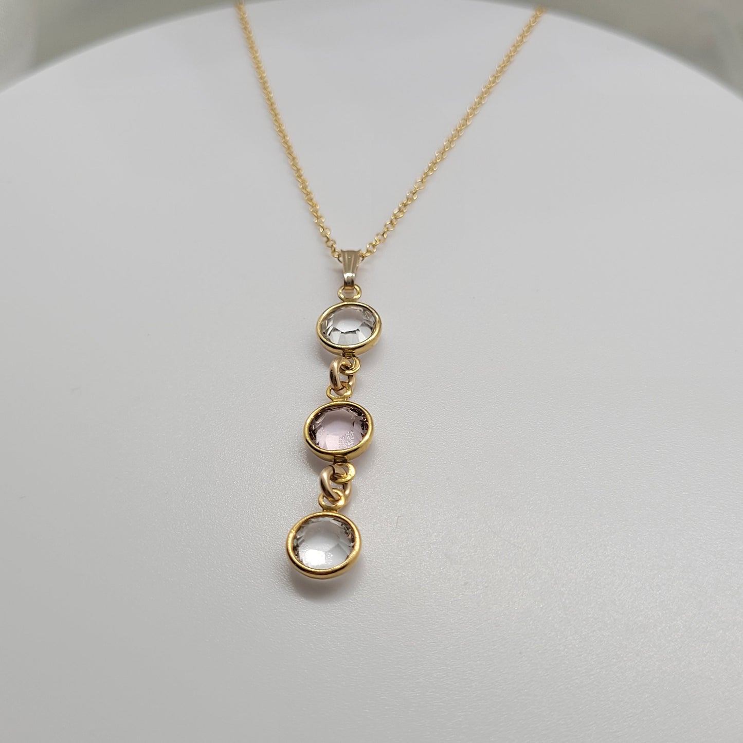 14K Gold Filled Personalized Family Birthstone Necklace